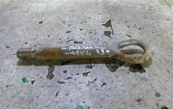Towing hook eye