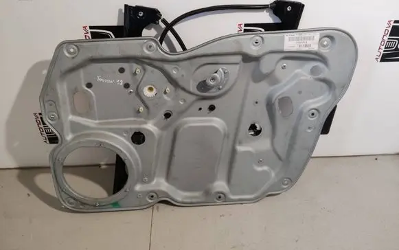 Volkswagen Touran II Front window lifting mechanism without motor 1T1837462B 05675045 118297A