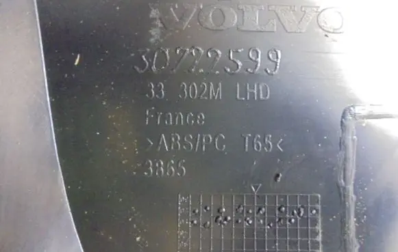 Volvo V50 Dashboard 30722599
