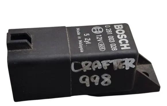 Volkswagen Crafter Glow plug pre-heat relay 07Z907281 0281003028
