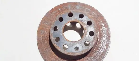 Audi A3 S3 8P Rear brake disc neventiliuojamas