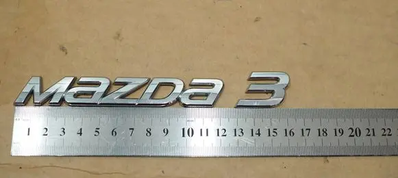 Mazda 3 III Manufacturers badge/model letters BHN951721
