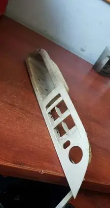 BMW 5 E60 E61 Front door window switch trim 6983694