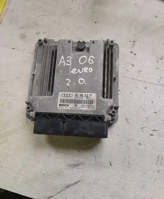 Audi A3 S3 8P Engine control unit/module 03G906016FF 1039S06416 0281011905