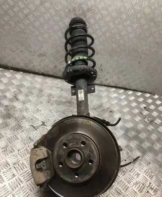 Front wheel hub spindle knuckle