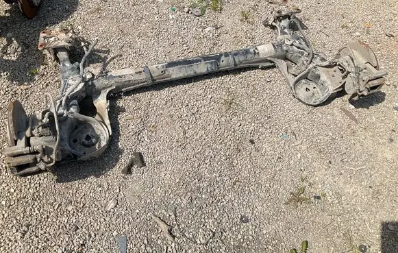 Rear axle beam
