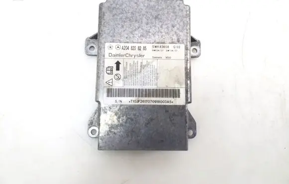 Mercedes-Benz C W204 Airbag control unit/module A2048208285