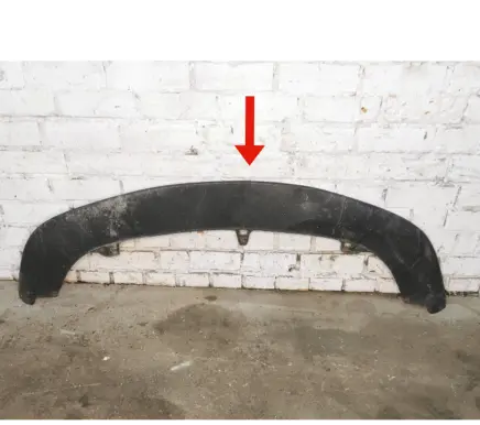 Volkswagen Touran I Front bumper lip 1T0807903B 14983