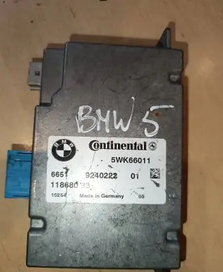 BMW 5 F10 F11 Camera control unit module 11868033 9240222 5WK66011