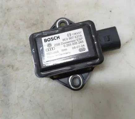 Audi A4 S4 B5 8D ESP acceleration yaw rate sensor 8E0907637A 0025866 0265005245