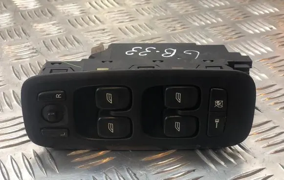 Volvo S60 Electric window control switch 09193388