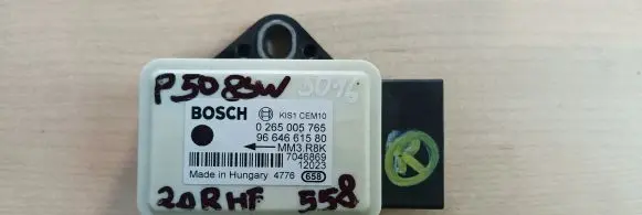 Peugeot 508 ESP acceleration yaw rate sensor 0265005765 9664661580