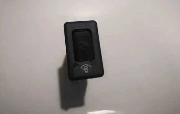 Panel lighting control switch