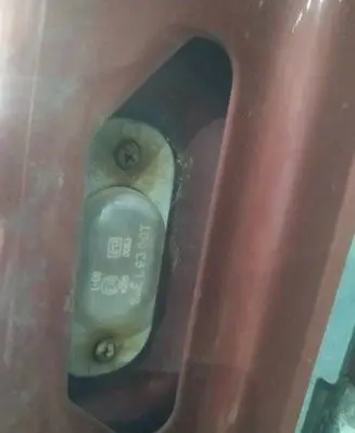 Hyundai Santa Fe Number plate light 