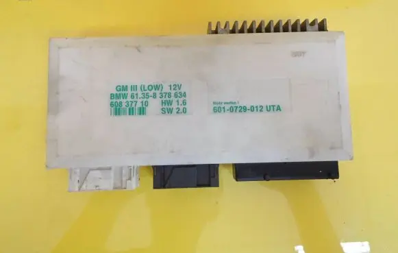 BMW 5 E39 Comfort/convenience module 8378634 61.35-8378634 601-0729-012
