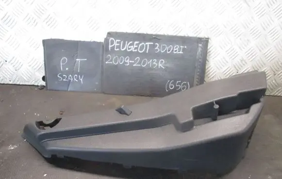Peugeot 3008 I Parcel shelf load cover mount bracket 9687875080