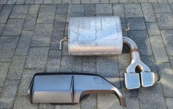 Hyundai Tucson IV NX4 Muffler/silencer 5WA253611F 5WA120A