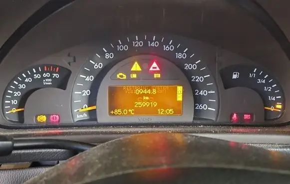 Mercedes-Benz C W203 Speedometer (instrument cluster) A2035406111 IMPRK1522415