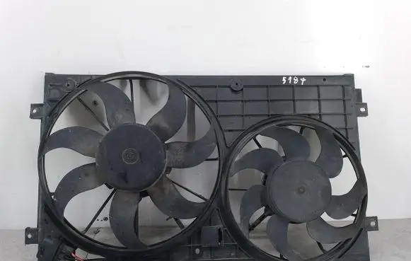 Skoda Octavia Mk2 (1Z) Electric radiator cooling fan 1K0121207J