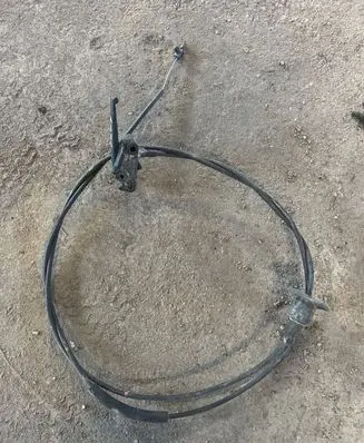 Peugeot 607 Engine bonnet/hood lock release cable 9645320680 964532068