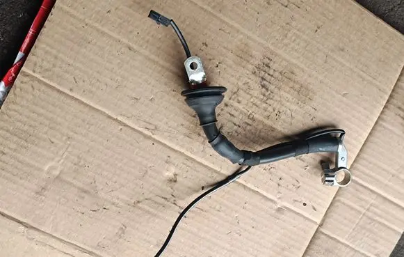 Audi Q7 4L Negative earth cable (battery) 4L0971225D