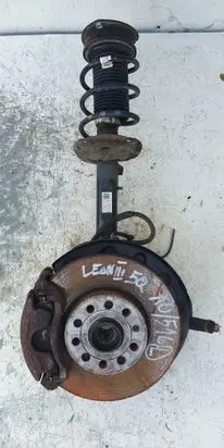 Seat Leon (5F) Front wheel hub spindle knuckle 5q0255
