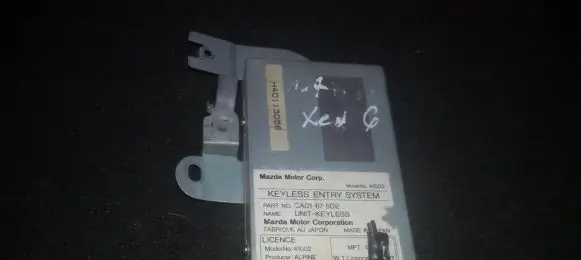 Mazda Xedos 6 Other control units/modules h40113058