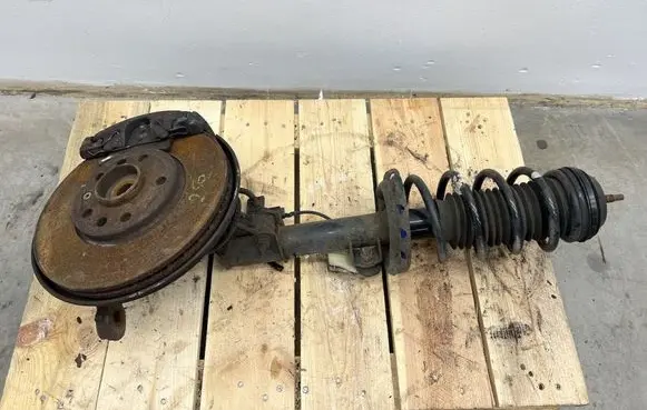 Opel Meriva B Front shock absorber with coil spring 