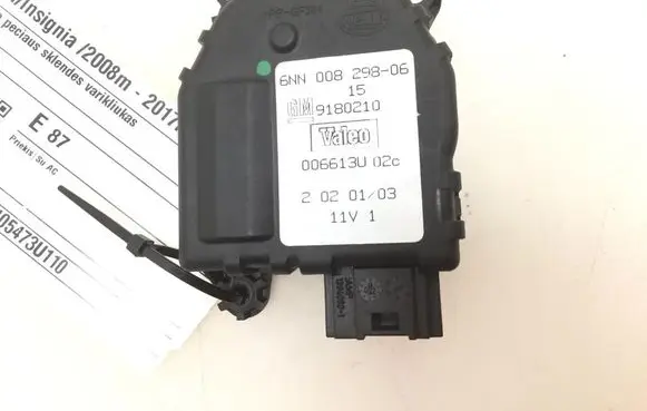 Opel Insignia A Air flap motor/actuator 9180210