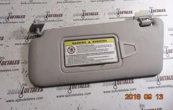 Mercedes-Benz A W169 Sun visor