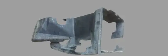 Audi A8 S8 D3 4E Intercooler air channel guide 4E0117336G