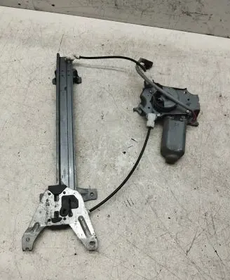 Sliding door window regulator with motor