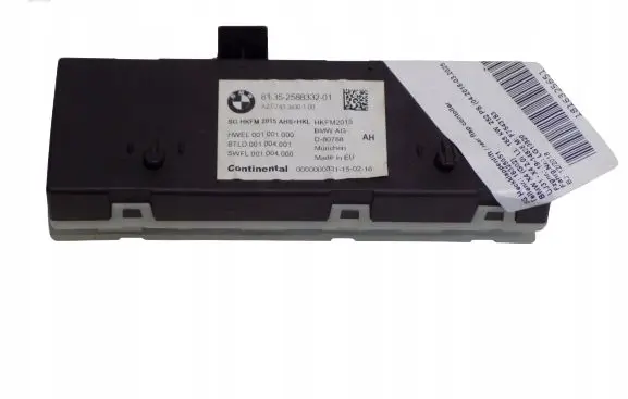 BMW X3 G01 Tailgate/trunk control unit/module 258833201