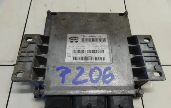 Peugeot 206 Engine control unit/module 9644925780