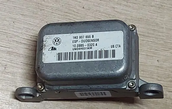 Volkswagen Touran I ESP acceleration yaw rate sensor 1K0907655B