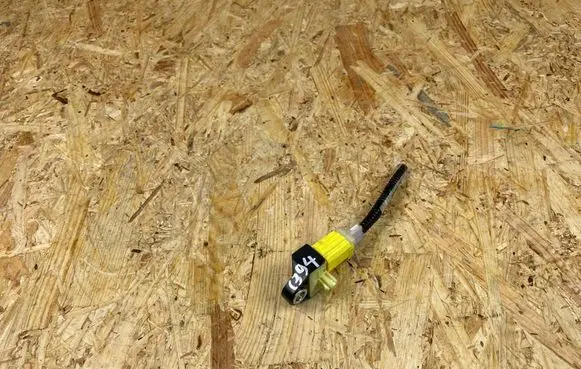 Airbag deployment crash/impact sensor