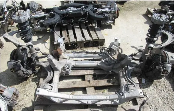 Porsche Panamera (970) Front suspension assembly kit set 