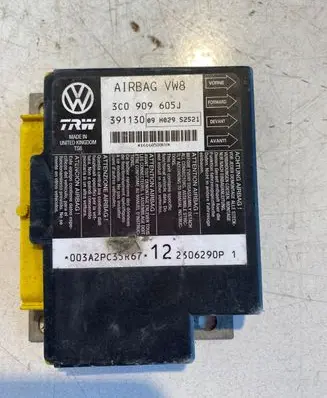 Volkswagen PASSAT B6 Airbag control unit/module 3C0909605J 3911309 H029S2521