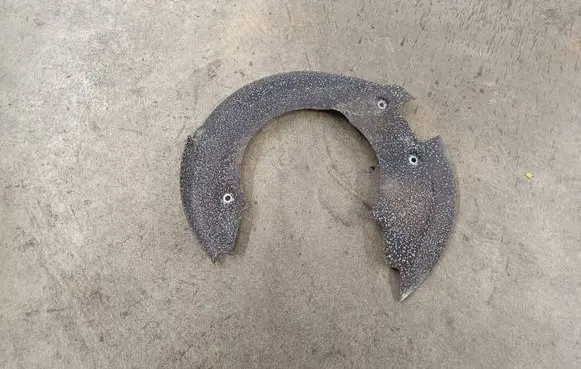 Jaguar XE Front brake disc dust cover plate 