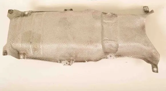 Heat shield in engine bay