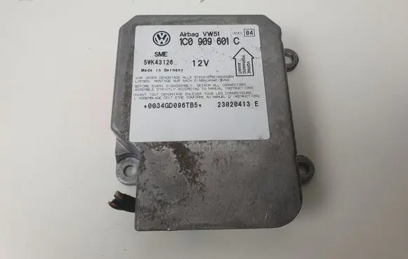 Skoda Fabia Mk1 (6Y) Airbag control unit/module 1C0909601C 5WK43126 23020413E