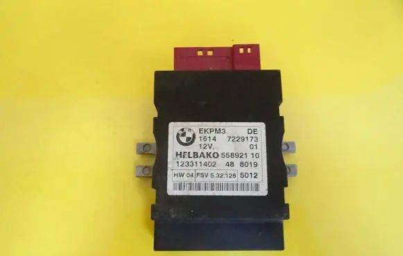 BMW 1 E81 E87 Fuel injection pump control unit/module 7229173 7229173-01 123311402