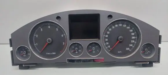 Volkswagen Phaeton Speedometer (instrument cluster) 3D0920880J 0263619102