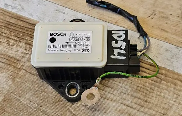 ESP acceleration yaw rate sensor