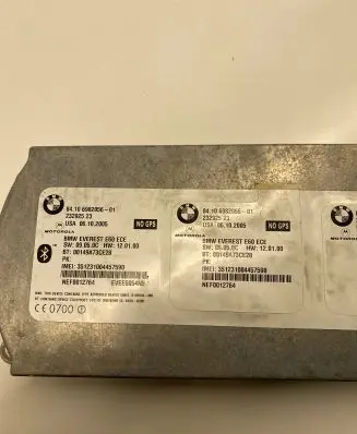 BMW 5 E60 E61 Bluetooth control unit module 6982056