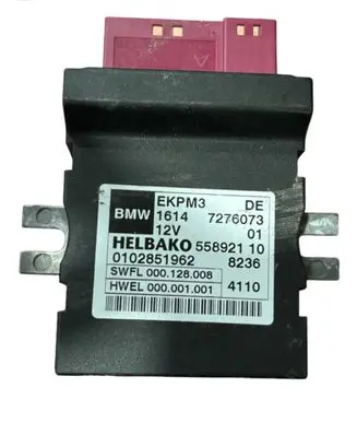 BMW 5 GT F07 Fuel injection pump control unit/module 7276073