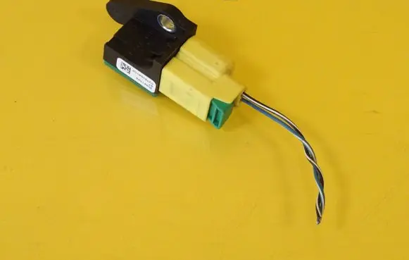 Airbag deployment crash/impact sensor