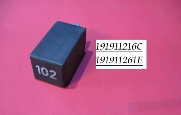 Seat Ibiza I (021A) Glow plug pre-heat relay 191911216C 191911261E