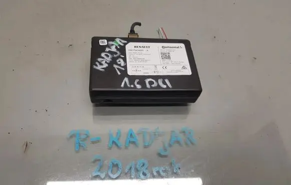 Renault Kadjar GPS navigation control unit/module 282754595R