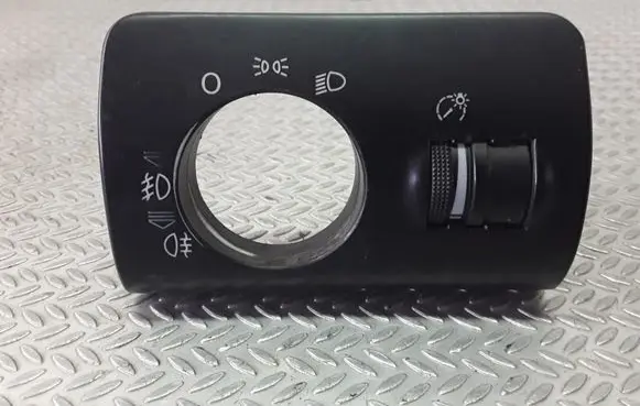 Panel lighting control switch